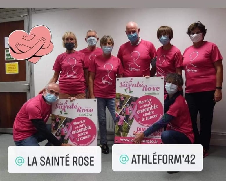 equipe Athlegorm 42 sainté rose 2020